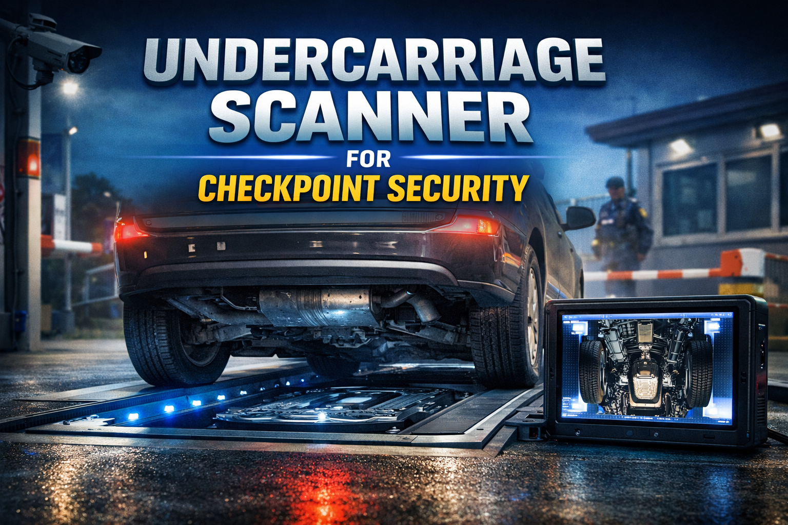Undercarriage Scanner for Checkpoint Security