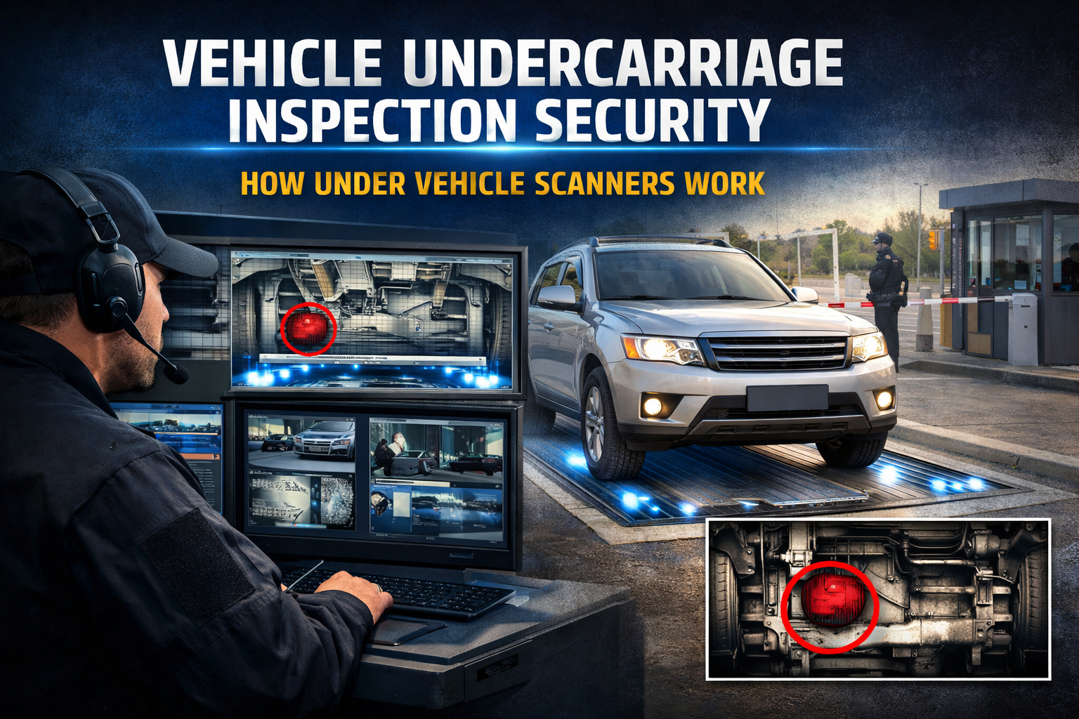 Vehicle Undercarriage Inspection Security: How Under Vehicle Scanners Work