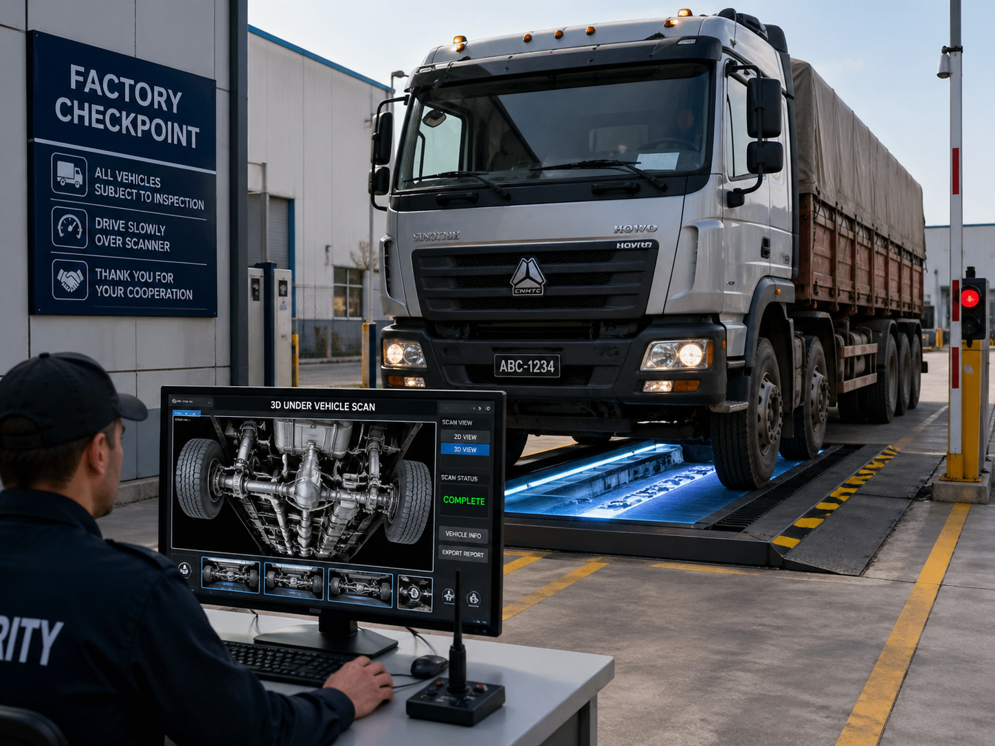 3d vehicle undercarriage scanner benefits