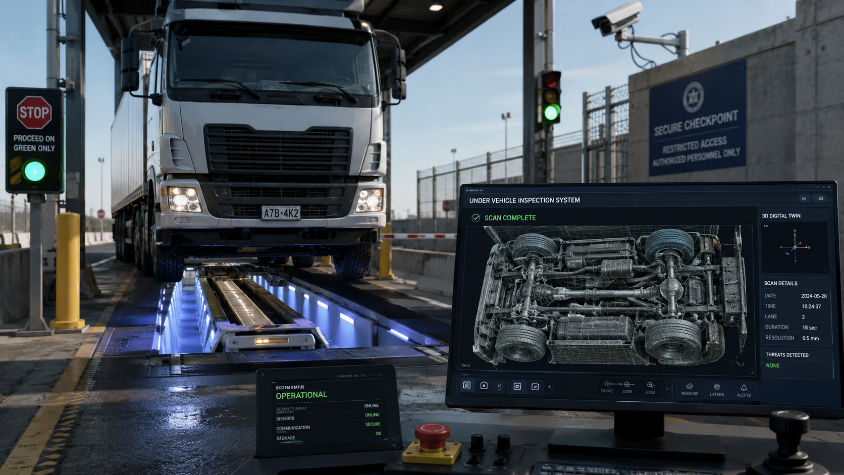 Hardening the Perimeter: The Power of a High Security Vehicle Inspection System