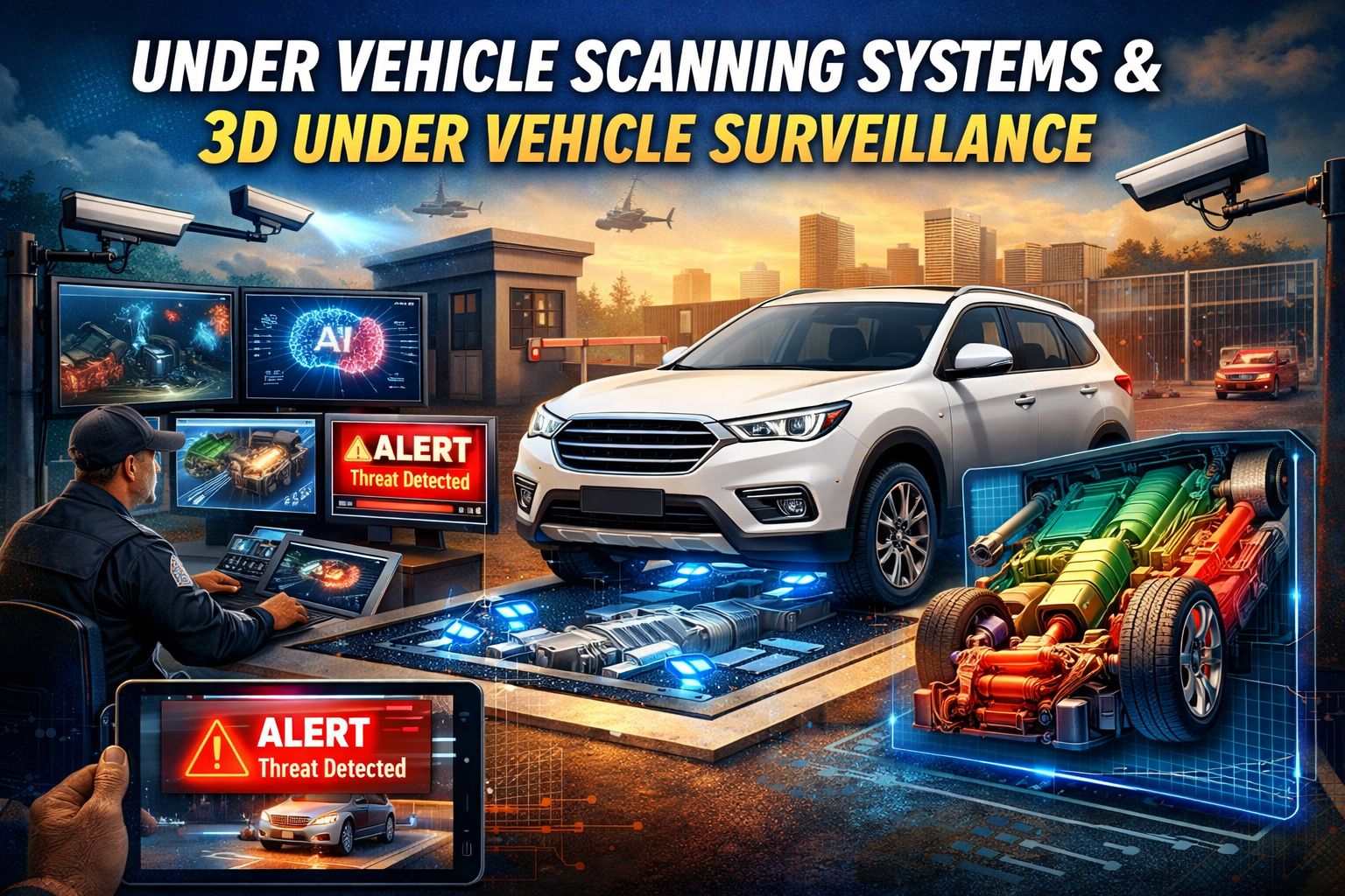 Under Vehicle Scanning Systems For Advanced Perimeter Security