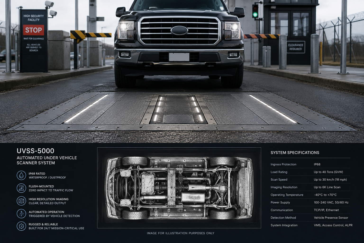 Hardening the Checkpoint: Selecting an Automated Under Vehicle Scanner Solution for High-Risk Perimeters