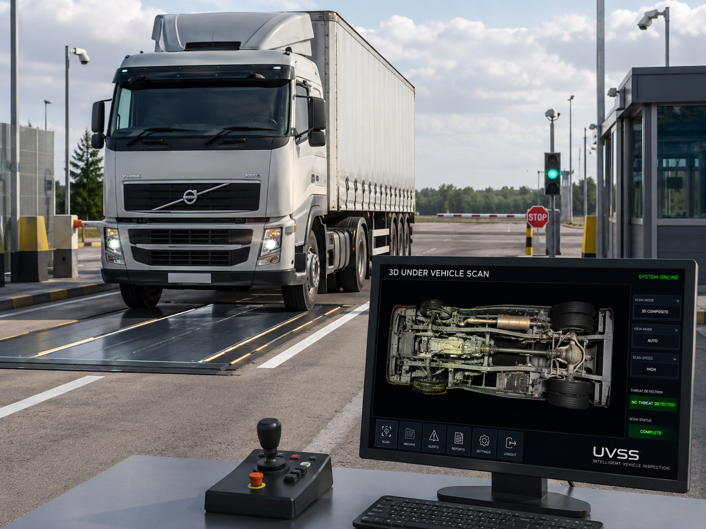 Zero Bottlenecks: Maximizing Throughput with a High Speed Under Vehicle Scanner for Checkpoints